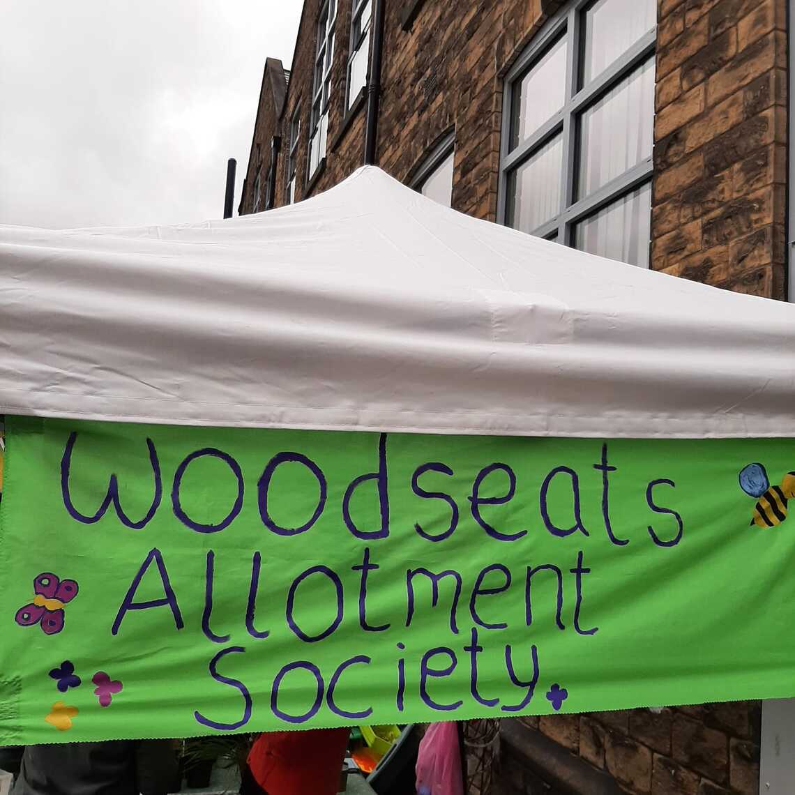 BANNER AT FESTIVAL
