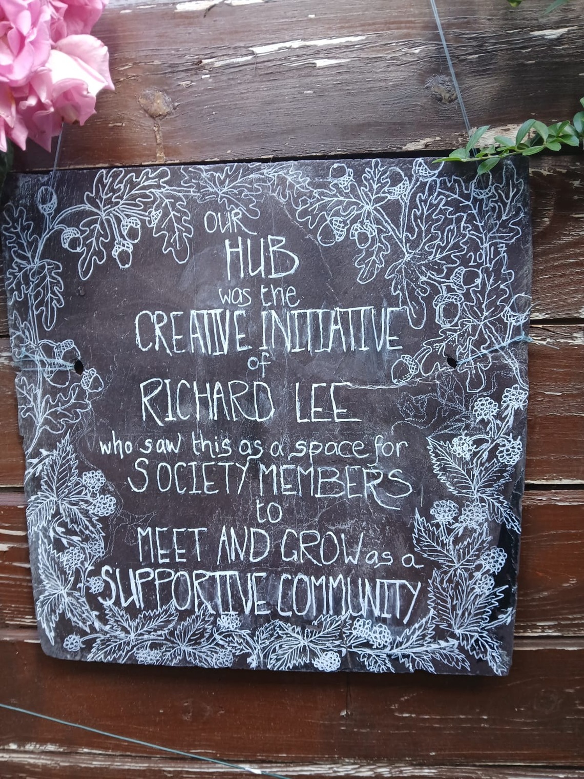 Hub slate